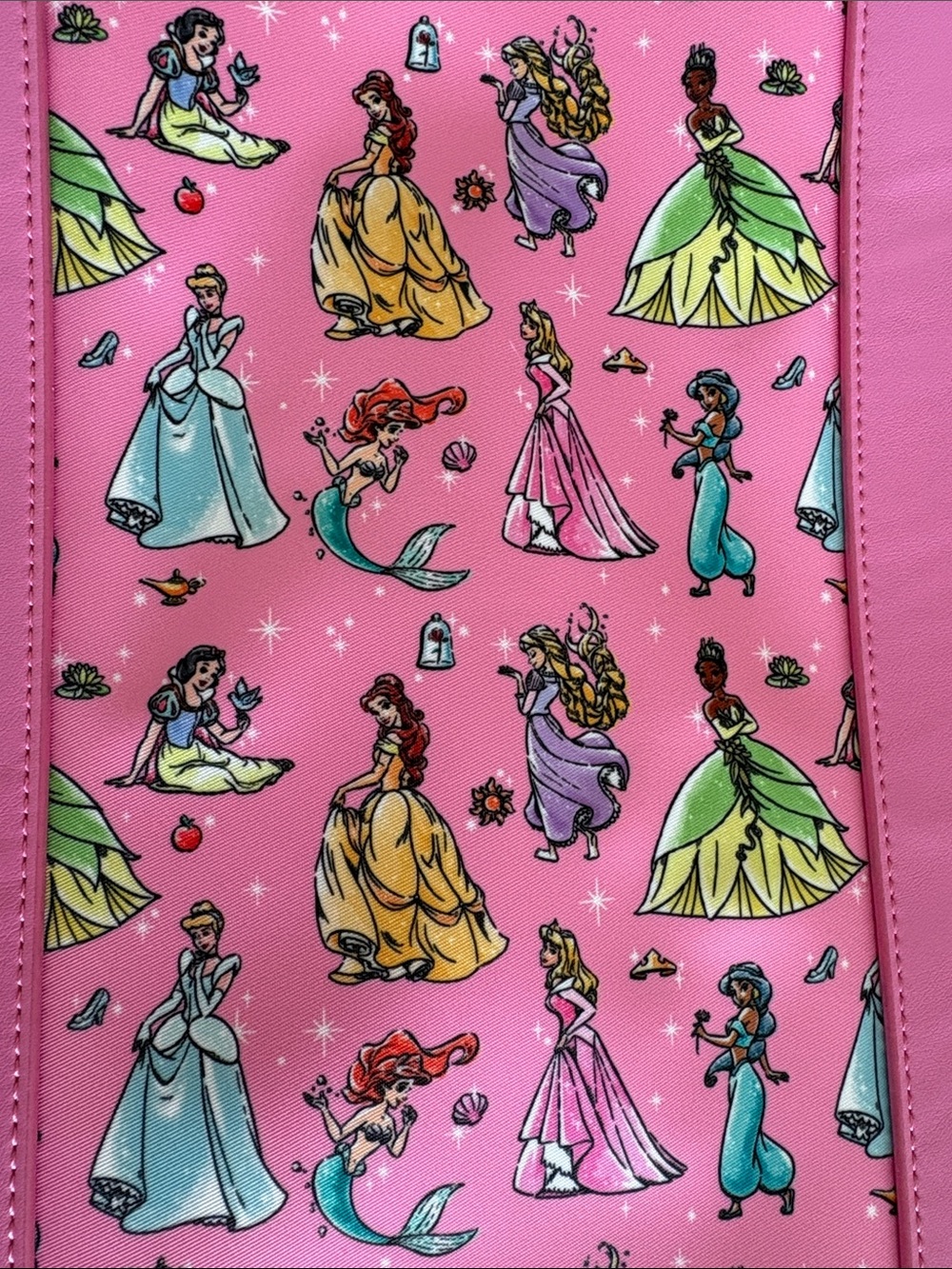 Stoney Clover Lane & Disney Collab - Pink Princess garment bag NWOT - Picture 9 of 10